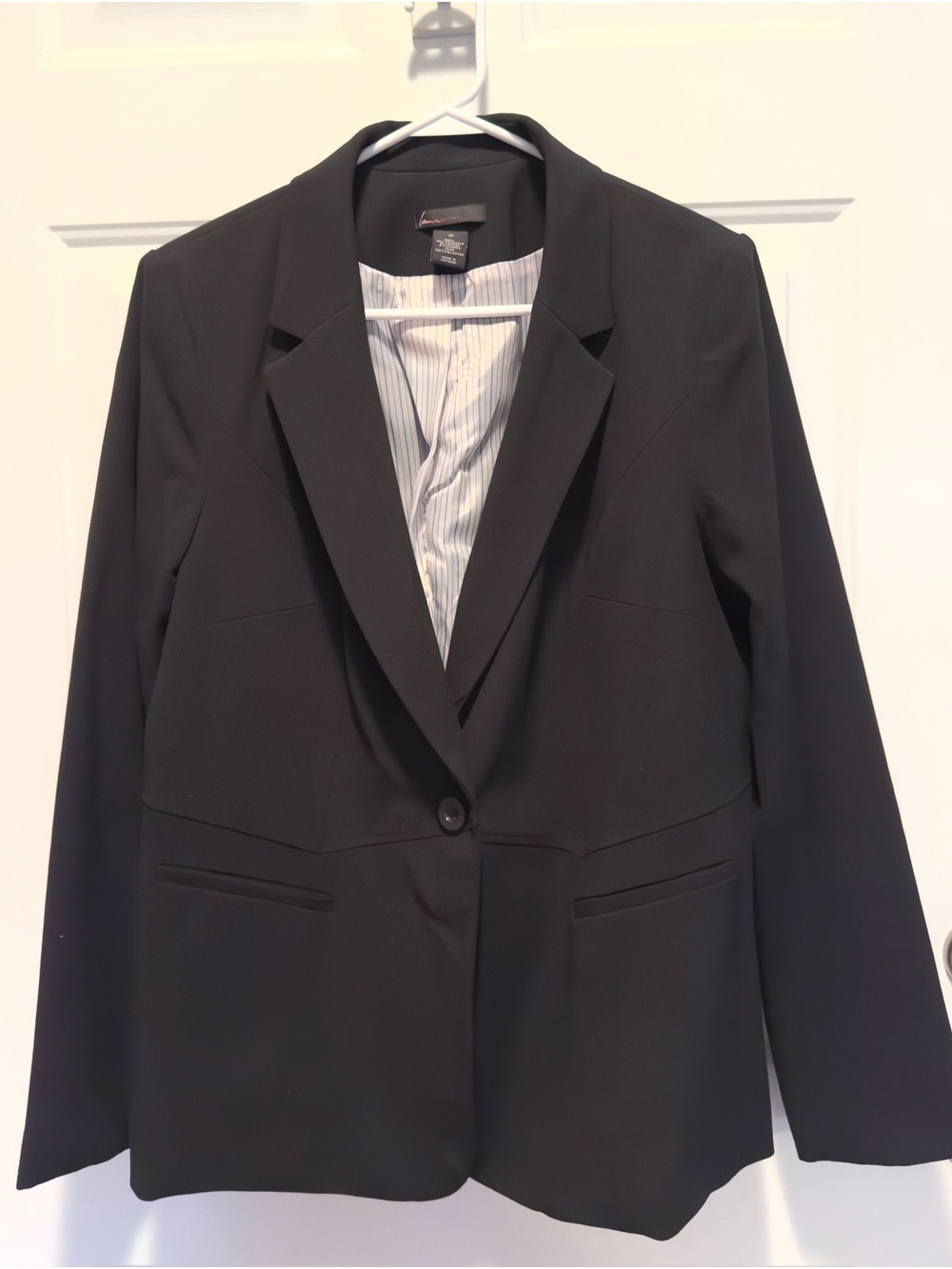 Lane Bryant Women’s Black Single-Button Blazer 18